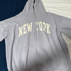 Light Purple 'New York' Hoodie